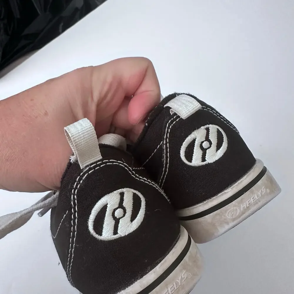 Heelys Black Skater Shoes Youth Size 2 - No Wheels